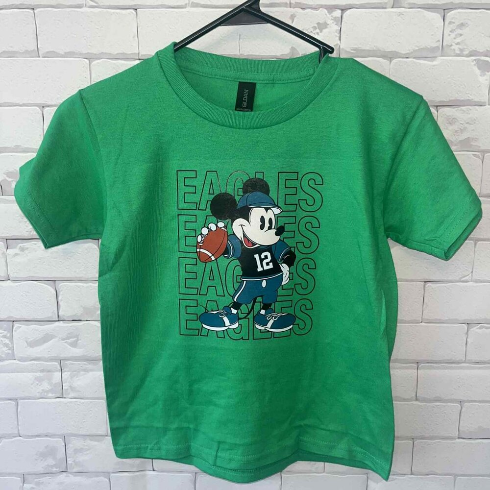 Philadelphia Eagles Mickey mouse football Custom Made T Shirt Disney